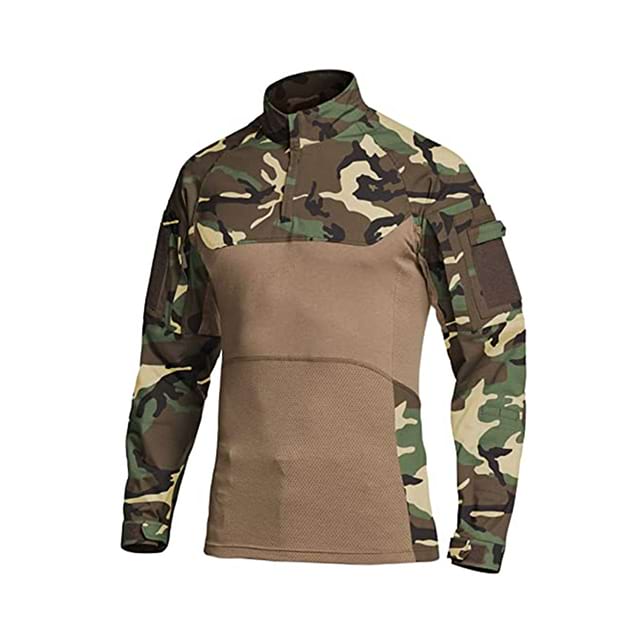 Traje táctico de rana a prueba de lágrimas, camisa de combate, pantalones, uniforme táctico de camuflaje 