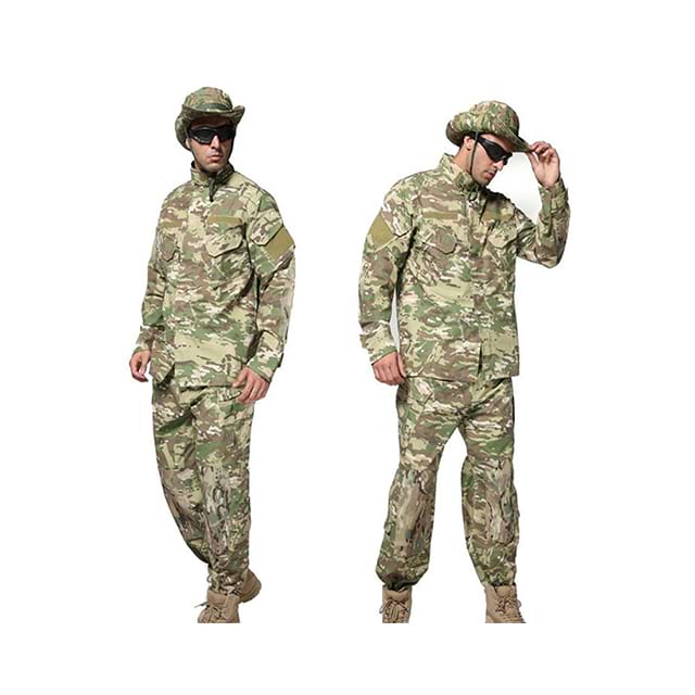 GAF Tactical Gear Chaqueta y pantalones tácticos uniformes para hombre Traje táctico de camuflaje