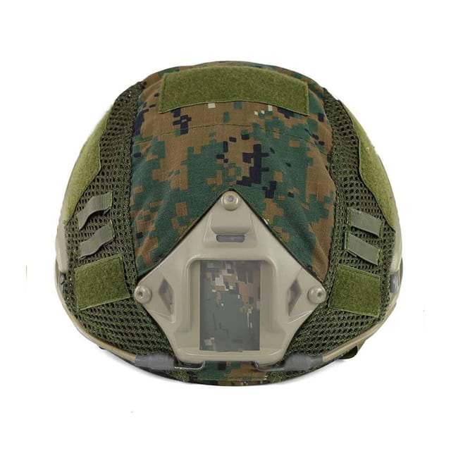 Casco antibalas balístico de camuflaje Multicam Fast Nij Iiia táctico PE + aramida