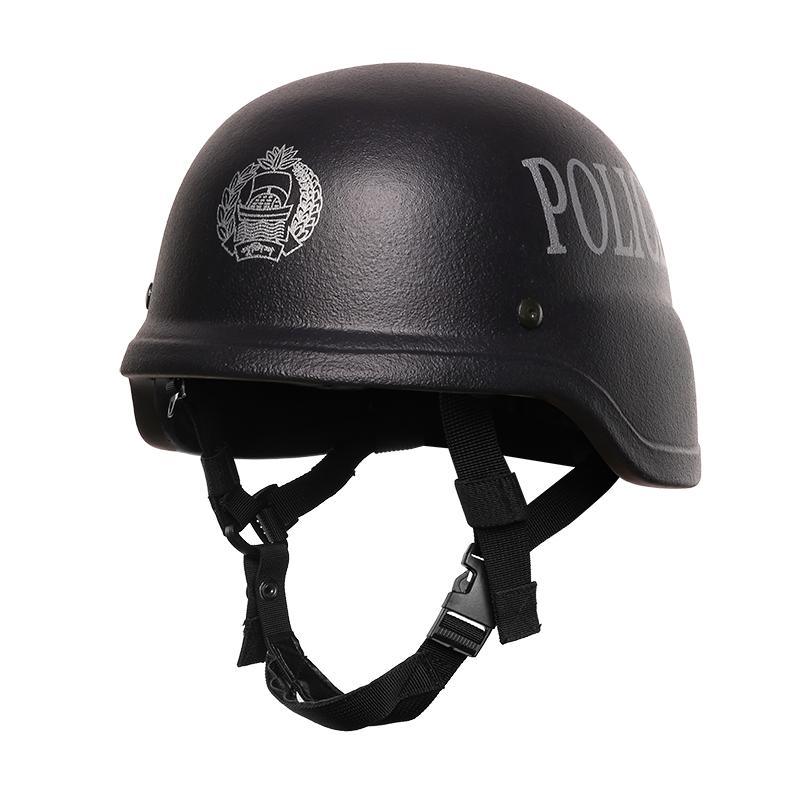 Casco protector de policía, armadura de equitación para niños, equipo protector de casco todoterreno