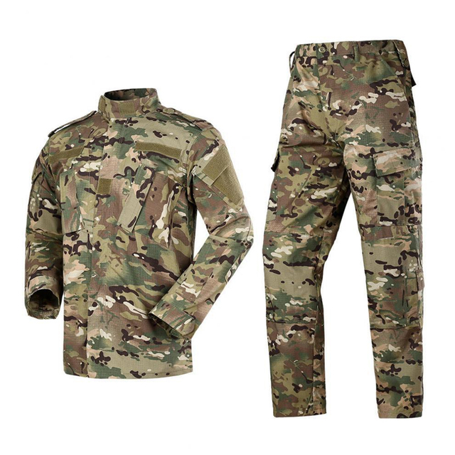 Uniformes tácticos para hombres Acu Universal traje de combate del ejército camuflaje azul marino Ribstop uniforme de guardia de seguridad uniforme de estilo militar