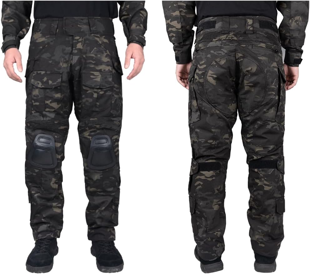 Traje táctico de camuflaje militar